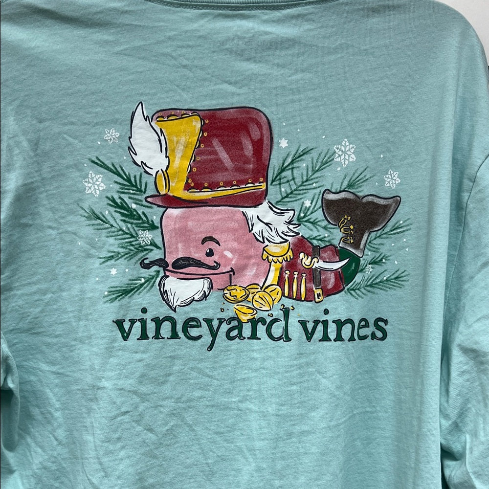 Vineyard Vines Holiday Whale Long Sleeve Shirt